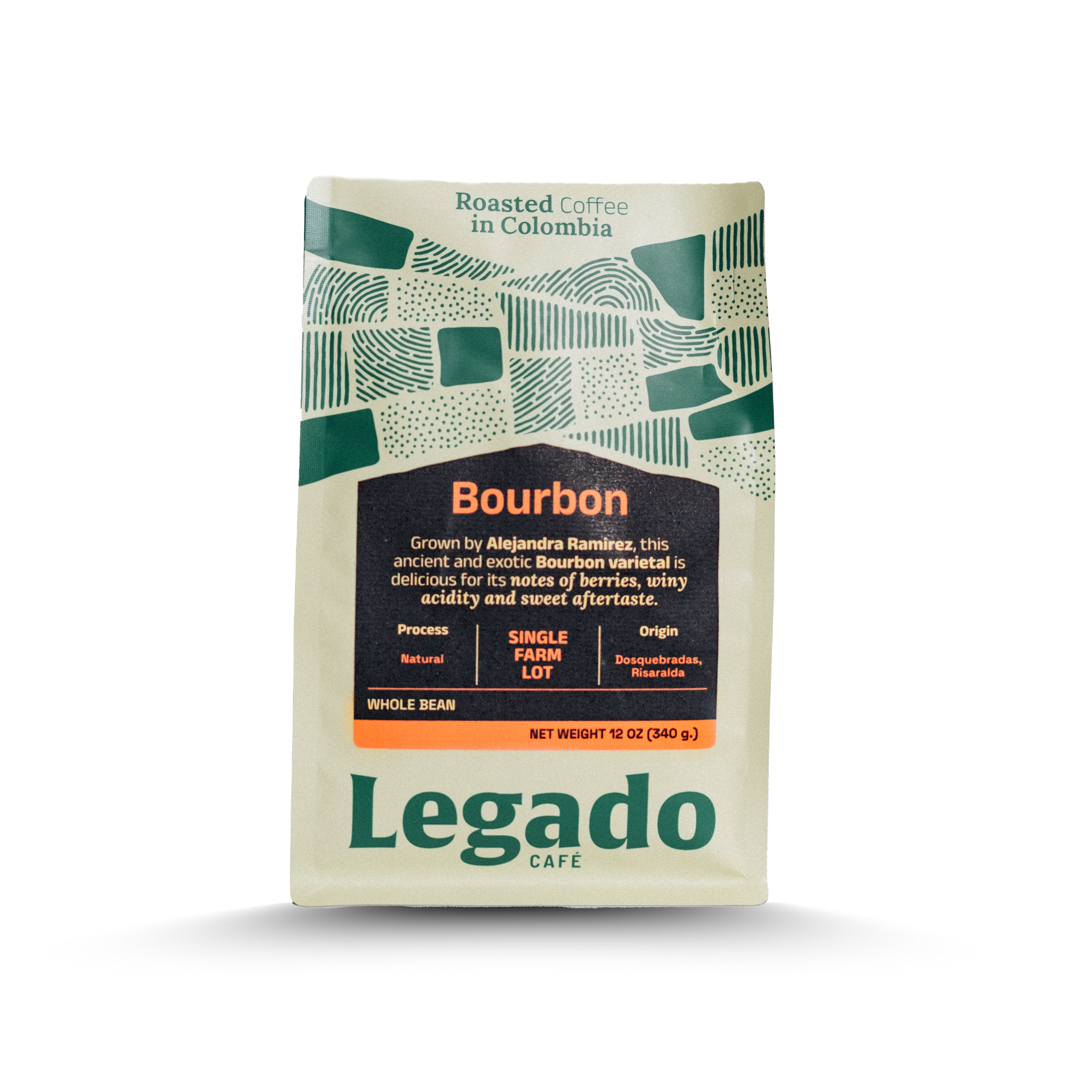 Bourbon - Natural Bourbon Coffee x 340g