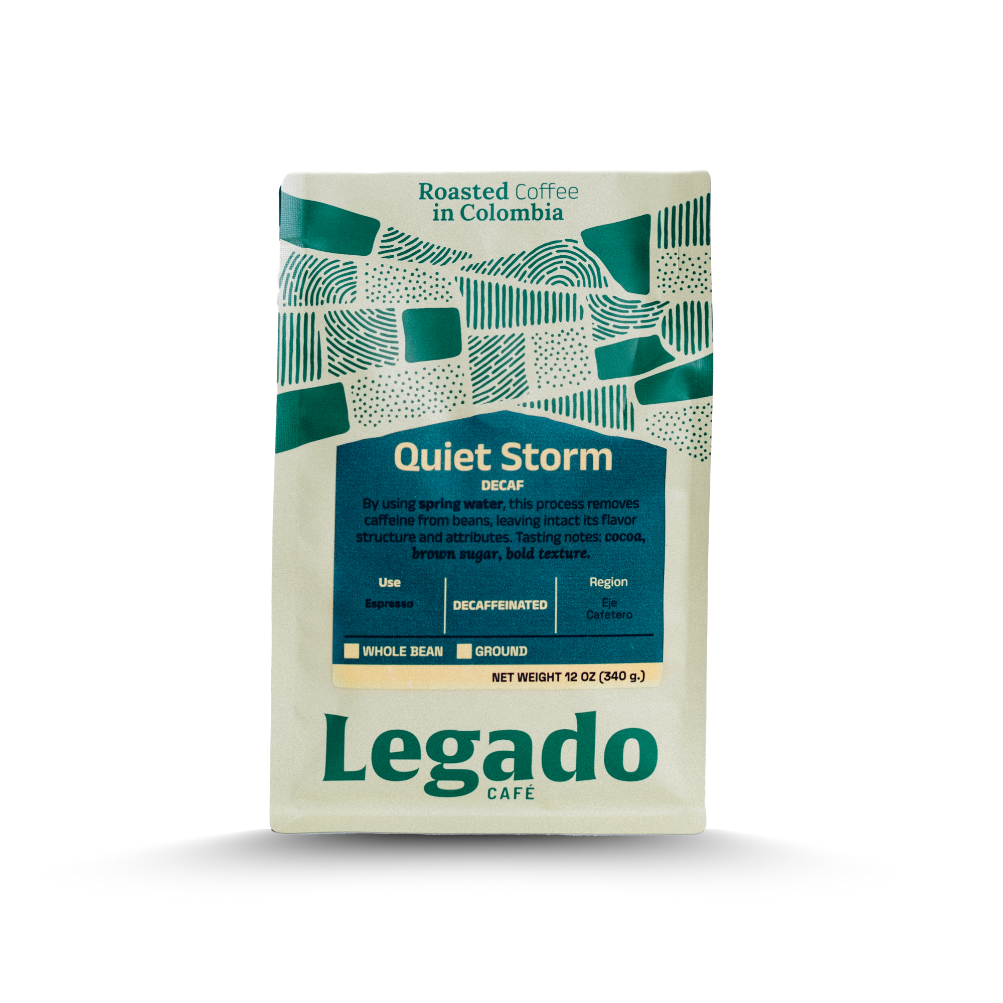 Coffee Quiet Storm Decaf x 340g