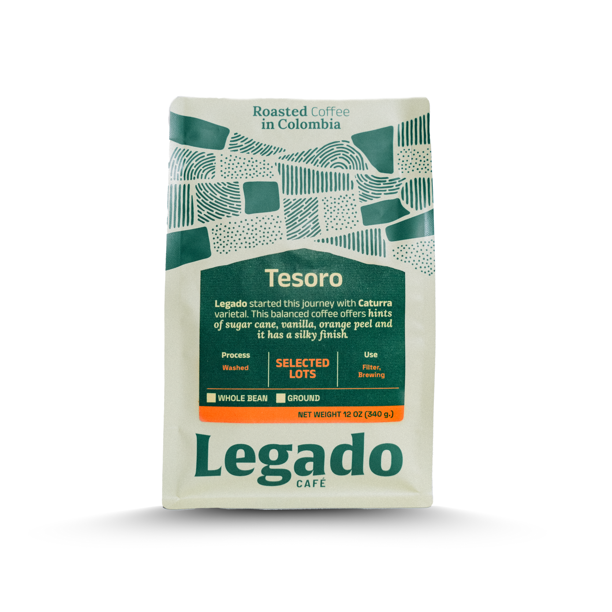 Tesoro - Washed Caturra Coffee x 340g
